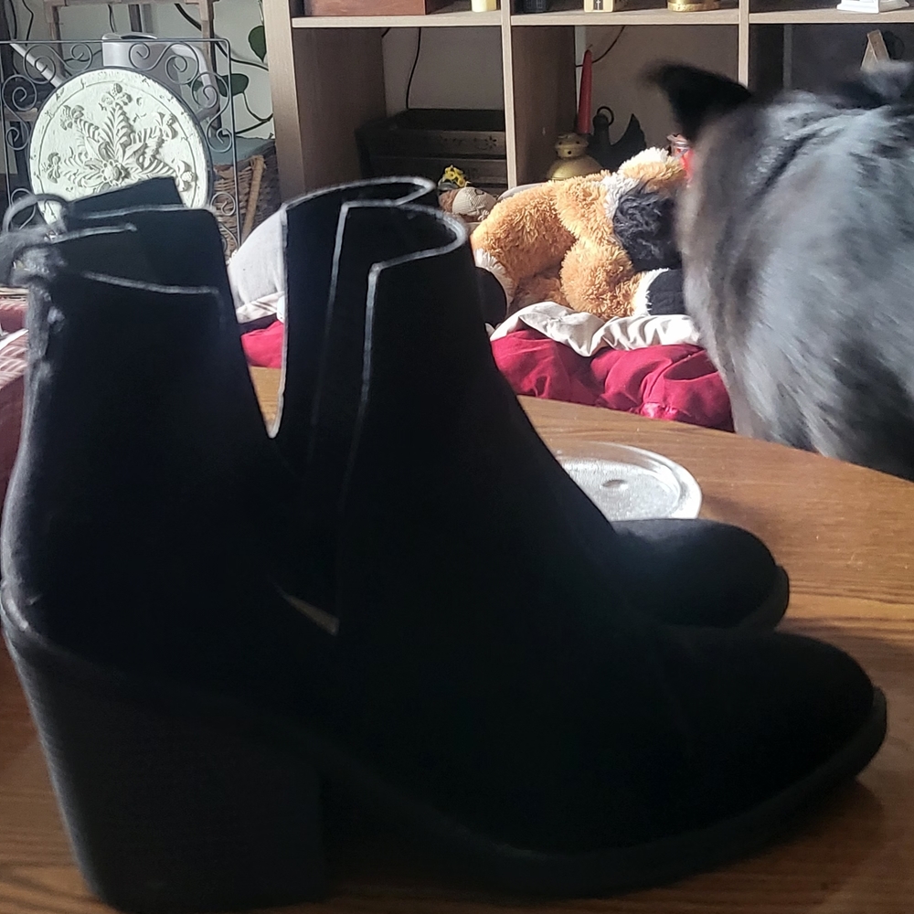 Elegant Black Ankle Booties